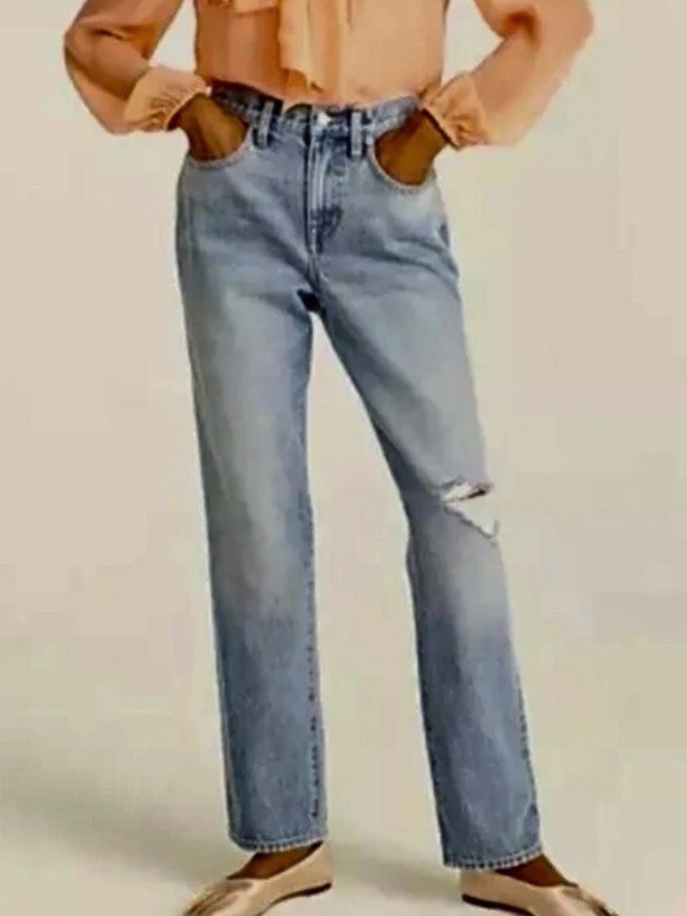 J Crew Slouchy Boyfriend Jeans relaxed EUC